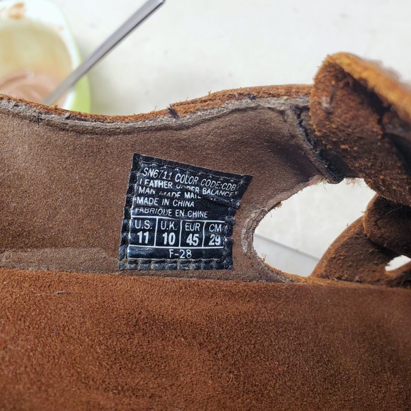 Skechers Jammers Sandals Mens 11 Fisherman Brown Chunky Platform 90s‎ Y2K Shoes main image 13